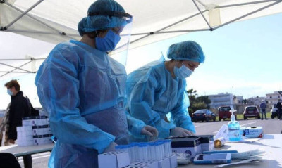 Κρούσματα σήμερα: 9.484 νέα ανακοίνωσε ο ΕΟΔΥ - 57 θάνατοι και 334 διασωληνωμένοι