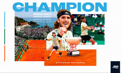 Στέφανος Τσιτσιπάς: Τραγούδησε τον Εθνικό Ύμνο κατά την απονομή - Η αφιέρωση και τα highlights (vid)