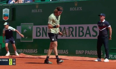 Στέφανος Τσιτσιπάς: Εντυπωσιακός στο πρώτο σετ κόντρα στον Φοκίνα (videos)