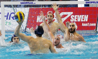 LEN Champions League: Ισοπαλία 12-12 με Νόβι Μπέογκραντ, τέλος η Ευρώπη για τον Ολυμπιακό (video)