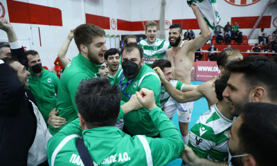 Παναθηναϊκός ΟΠΑΠ: Συγχαρητήρια στο βόλεϊ για τον τίτλο