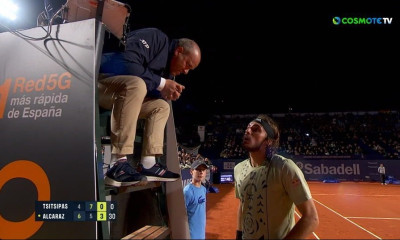 Στέφανος Τσιτσιπάς: Επεισόδιο με τον διαιτητή για τις ποινές - «Αν κάνεις λάθος πρέπει να απολυθείς»