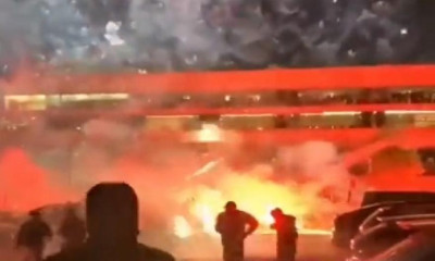 Γαλλία: Σοβαρά επεισόδια ανάμεσα σε οπαδούς της Νανσί και Αστυνομία (video)