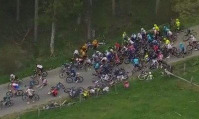 Ποδηλασία: Χάος σε αγώνα στο Βέλγιο - Ατύχημα για τον παγκόσμιο πρωταθλητή (video)