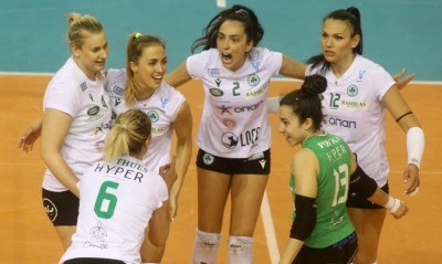 Volley League Γυναικών: Στους τελικούς ο Παναθηναϊκός, ξεπέρασε το εμπόδιο του ΠΑΟΚ