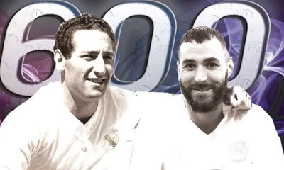 Ρεάλ Μαδρίτης: Γράφει ιστορία ο 600άρης Μπενζεμά!