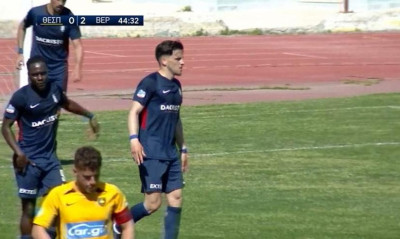 Super League 2: Τρομερή γκολάρα από Κουατένγκ - Τριάρα για Βέροια στο πρώτο μέρος με Θεσπρωτό