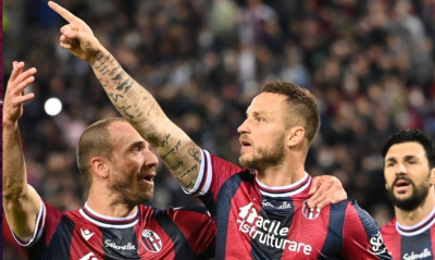 Serie A: «Χαστούκι» της Μπολόνια στην Ίντερ και δώρο στην Μίλαν (videos)