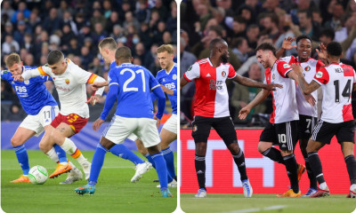 Conference League: Ανοιχτούς λογαριασμούς Λέστερ, Ρόμα - Φαβορί η Φέγενορντ με Μαρσέιγ (vids+pics)