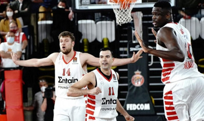 Μονακό-Ολυμπιακός: Η παρακάμερα του Game 3 (video)