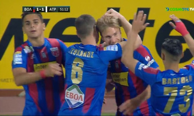 Βόλος-Ατρόμητος: Γκάφα του Καστεγιάνο, έκλεψε και με τρομερό τελείωμα ισοφάρισε ο Φαν Βέερτ (video)