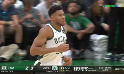 Σέλτικς-Μπακς: Άνοιξε λογαριασμό στα καρφώματα ο Γιάννης Αντετοκούνμπο (video)