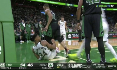 Σέλτικς-Μπακς: Προκάλεσε τον Γιάννη Αντετοκούνμπο ο Ουίλιαμς - Πέρασε εσκεμμένα από πάνω του