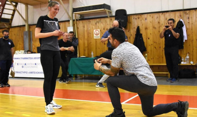 Πανελλήνιο Πρωτάθλημα κοριτσιών Κ20: Τίτλος και πρόταση γάμου στην προπονήτρια του ΠΑΟΚ, Μηλοβιανού