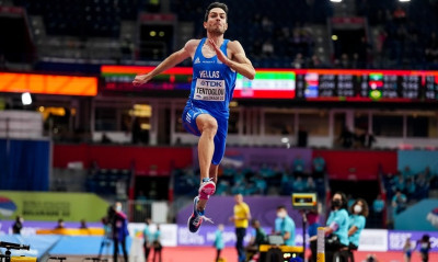 Στίβος: Έκανε 8,05 μ. στον Άγιο Κοσμά και πάει Κύπρο για το μεγάλο άλμα ο Τεντόγλου