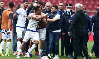 Σε απολογία ο Περέα και άλλοι τρεις για το επεισόδιο στο Ολυμπιακός-ΠΑΣ Γιάννινα