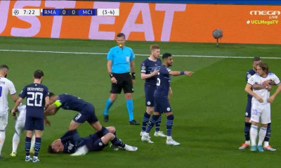 Ρεάλ Μαδρίτης-Μάντσεστερ Σίτι: Καυγάς με Μόντριτς-Λαπόρτ - Απείλησε ο Μπενζεμά (videos)