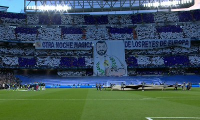 Champions League: Εντυπωσιακή ατμόσφαιρα στο «Μπερναμπέου» (Video)