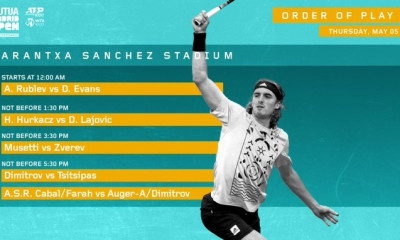 Madrid Open: Αποσύρθηκε ο Μάρεϊ, στους «8» ο Τζόκοβιτς - Η ώρα του Στέφανου Τσιτσιπά