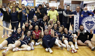 Volley League γυναικών - Αιγάλεω: «Γράψαμε ιστορία! Με ψυχή γυρίσαμε το παιχνίδι»