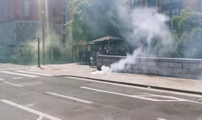 Πεδίo μάχης οι δρόμοι του Μπιλμπάο - Επεισόδια γύρω από το γήπεδο του Final Four του BCL (video)