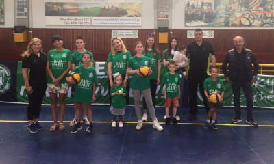 Βόλεϊ: Ο ΑΣ Ελπίς υποδέχθηκε προσφυγόπουλα με τις μητέρες τους από την Ουκρανία