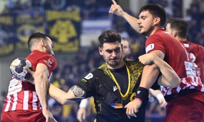 Handball Premier: Με πάθος για την ισοφάριση η ΑΕΚ, για το 2-0 ο Ολυμπιακός/Όμιλος Ξυνή
