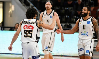 Απόλλων Πάτρας-Ολυμπιακός: Ο Μήτρου-Λονγκ έπιασε στον... ύπνο τον Σλούκα (video)