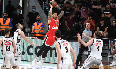 Απόλλων Πάτρας-Ολυμπιακός 68-94: «Περίπατος» και εξασφάλισε την πρωτιά