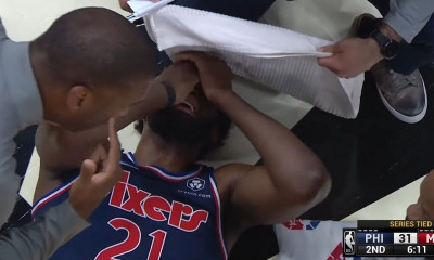 ΝΒΑ: Ο Εμπίντ έβαλε τα κλάματα στο παρκέ από τους πόνους (video)