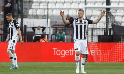 ΠΑΟΚ-Άρης: Αποδοκιμασίες στην Τούμπα - Ένταση με Κούρτιτς και εξέδρα (photos)