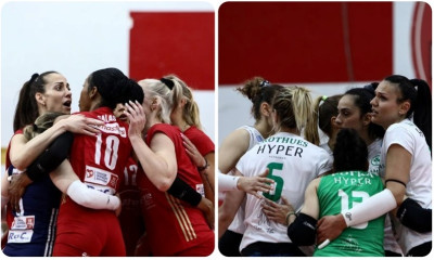 Live Streaming+Chat ο 5ος τελικός Ολυμπιακός - Παναθηναϊκός 1-3 (σετ)