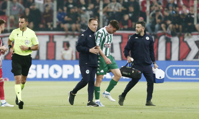 Παναθηναϊκός: Αμφίβολος για τον τελικό με τον ΠΑΟΚ ο Ιωαννίδης – Διάταση έσω πλαγίου