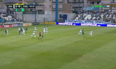 Ιωνικός-Παναιτωλικός: Ο Καρέλης στην πρώτη του επαφή ισοφάρισε σε 1-1! (video)