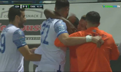 Ιωνικός-Παναιτωλικός: Νέο προβάδισμα στο σκορ με Τουράμ οι γηπεδούχοι (video)