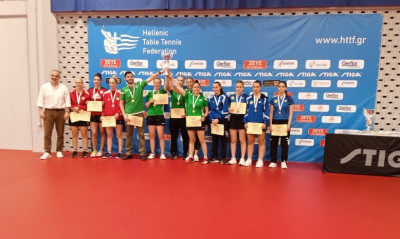 Πινγκ πονγκ: Ο Ολυμπιακός στους άνδρες και ο Παναθηναϊκός στις γυναίκες Κυπελλούχοι Ελλάδας 2022