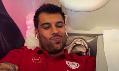 Ολυμπιακός: Η παρακάμερα της πτήσης για Βελιγράδι (video)