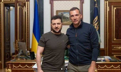 Αντρέι Σεβτσένκο: Συναντήθηκε με τον πρόεδρο Ζελένσκι - Ζήτησε οικονομική βοήθεια απ' όλο τον κόσμο