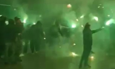 Τελικός Κυπέλλου Παναθηναϊκός-ΠΑΟΚ: «Ντόπες» απ’ τους οπαδούς στο «τριφύλλι»! (Videos)