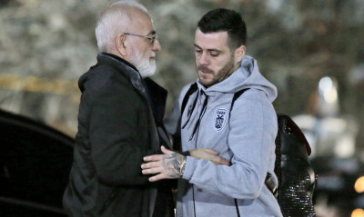 Τελικός Κυπέλλου Παναθηναϊκός - ΠΑΟΚ: Δίπλα στην ομάδα ο Ιβάν Σαββίδης - «Πιστέψτε το»