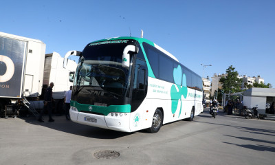 Τελικός Κυπέλλου 2022: Έφτασε η αποστολή του Παναθηναϊκού