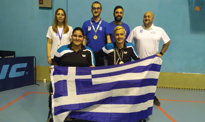 Πινγκ Πονγκ: Πρωταθλητής στο διπλό ανδρών ο Χρυσικός στο τουρνουά Α.Με.Α. της Ιορδανίας