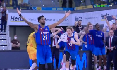 Με buzzer beater του Χίγκινς στους «4» η Μπαρτσελόνα (video)