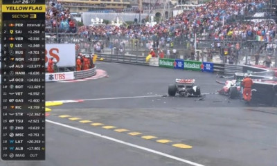 Formula 1: Τρόμος με Σουμάχερ στο Μονακό - Κόπηκε στη μέση το μονοθέσιο (pics+video)