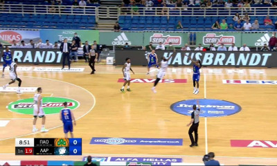 Παναθηναϊκός ΟΠΑΠ-Λάρισα: Απίθανος Μούντι, τα έβαζε από παντού (video)