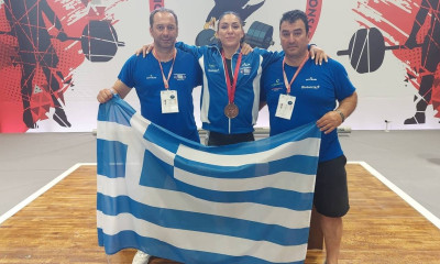 Άρση Βαρών: «Χάλκινη» η Γεωργοπούλου στο Ευρωπαϊκό Πρωτάθλημα