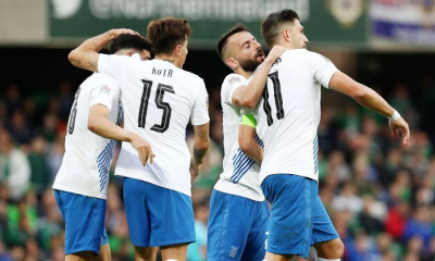 Βόρεια Ιρλανδία-Ελλάδα: Απίθανη ενέργεια Λημνιού, «κεραυνός» Μπακασέτα για το 0-1 (video)