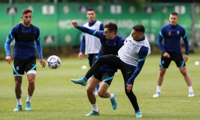 Εθνική Ελλάδας: Προπόνηση χωρίς απουσίες στο Μπέλφαστ