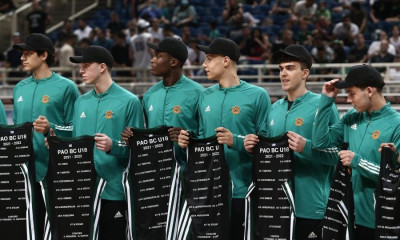 Παναθηναϊκός ΟΠΑΠ: Αποθέωση στο ΟΑΚΑ για τους απόφοιτους της PAO BC Academy