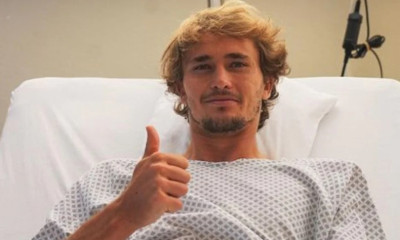 Τένις - Δεν γλίτωσε την επέμβαση ο Αλεξάντερ Ζβέρεφ: «Τα πάντα για να επιστρέψω πιο δυνατός»